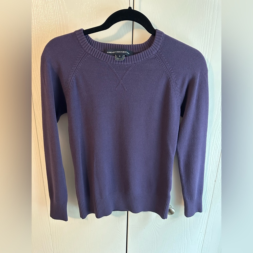 French Connection Purple Sweater